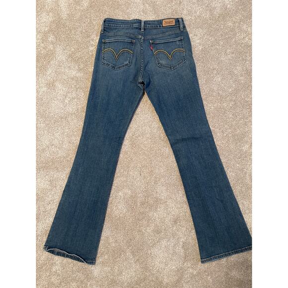Y2K Vibe! Levi's 518™ Superlow Bootcut Stretch Jeans | Tag Size 5 M - Picture 3 of 5